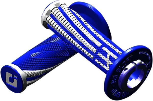Emig Pro V2 rögzíthető markolatok – kék, fehér, 1, nordicamoto.ro