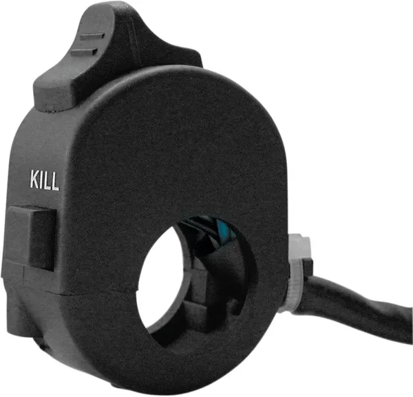 Mini Headlight Switch With Kill Function Black, 1, nordicamoto.ro