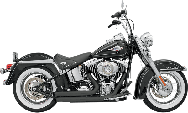 Firesweep Series Exhaust System Black, 1, nordicamoto.ro