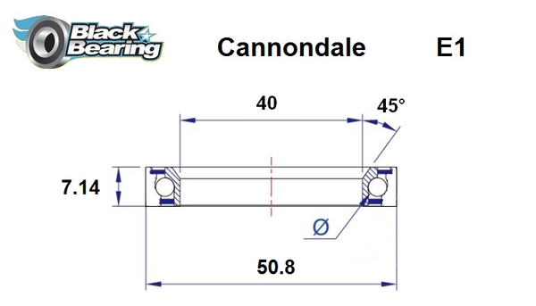 Headset Bearing, 2, nordicamoto.ro