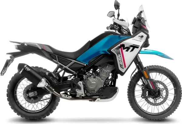 LeoVince LV-14 Black Edition Slip-On kipufogórendszer a CFMOTO 450MT-hez, 2, nordicamoto.ro