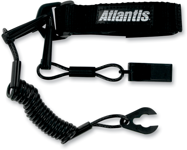 Pro Floating Lanyard With Whistle Black, 1, nordicamoto.ro