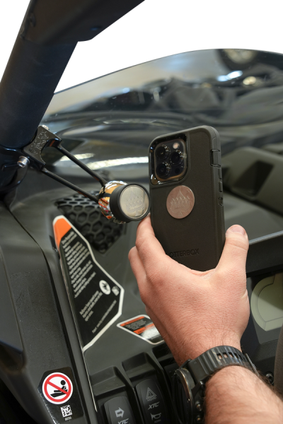 Roll Cage Phone Mount Black, 1, nordicamoto.ro