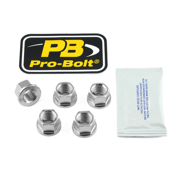 Sprocket Nut Silver, 1, nordicamoto.ro