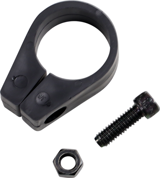 Frame Tube Clamp Black, 1, nordicamoto.ro