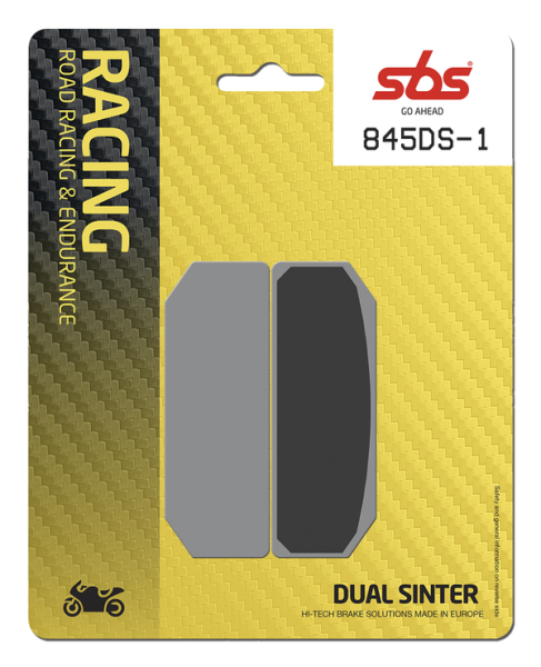 Ds Racing Dual Sintered Brake Pads, 1, nordicamoto.ro