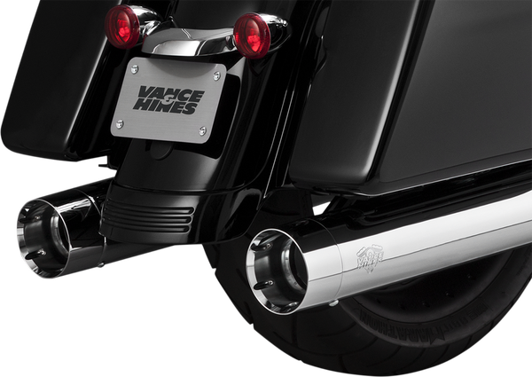 Oversized 450 Slip-on Mufflers Chrome, 1, nordicamoto.ro