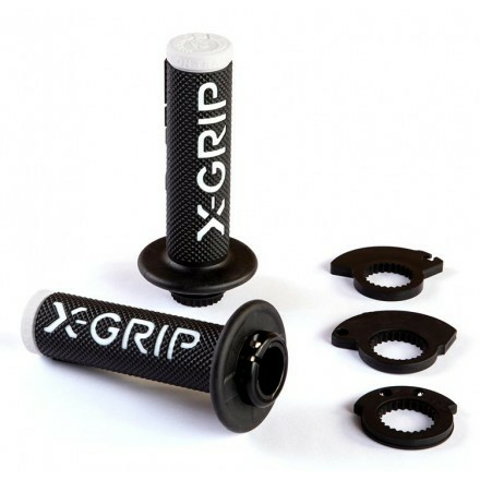 Mansoane Lock-On X-Grip rózsaszín markolatok, 7, nordicamoto.ro