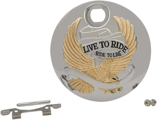 (r)live To Ride(r) Fuel Console Door Gold, 2, nordicamoto.ro