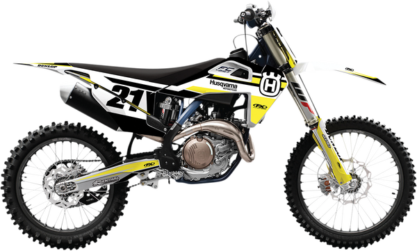 Evo Graphics Kit Yellow, 1, nordicamoto.ro