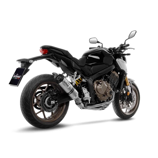 Lv One Evo Stainless Steel Full-system Exhaust Black, Matte, 2, nordicamoto.ro