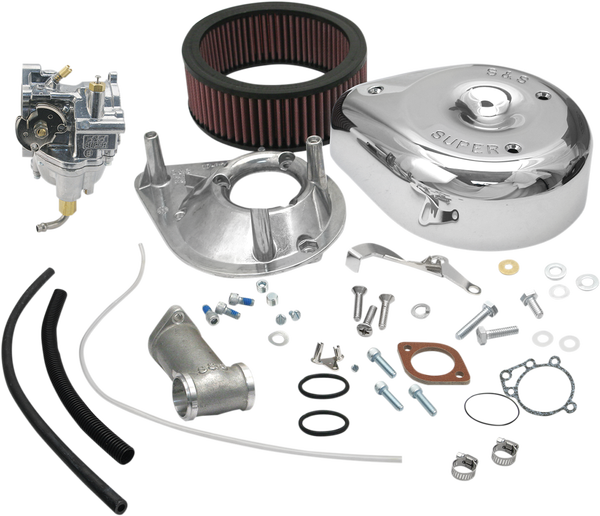 Super E Carburetor Kit W/ Manifold Silver, 1, nordicamoto.ro
