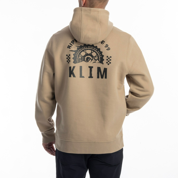 Hanorac Klim Rippin' Pullover Montana Tan - Black, 11, nordicamoto.ro