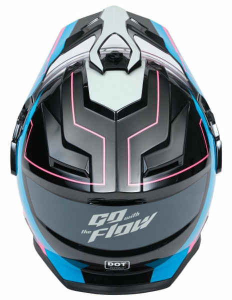 CFMOTO ATV-sisak, fekete/kék, 9, nordicamoto.ro
