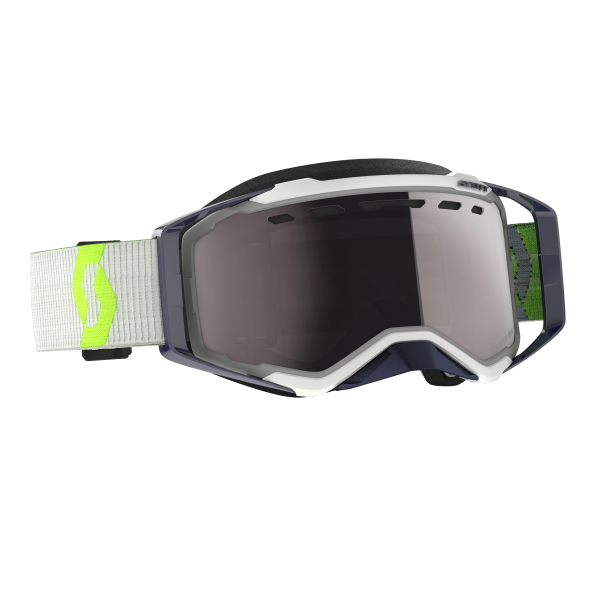 Scott Goggle Prospect Snow Cross grey/yellow enhancer silver chrome, 1, nordicamoto.ro