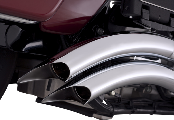 Big Radius Exhaust System Chrome, 5, nordicamoto.ro