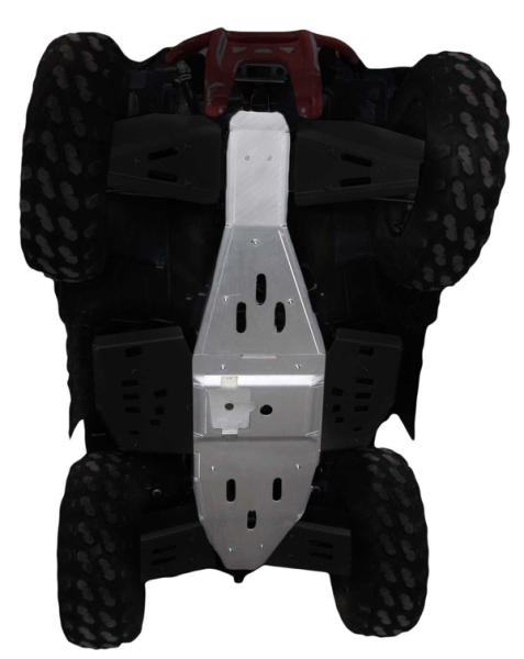 Full Body Skid Plate Silver, 1, nordicamoto.ro