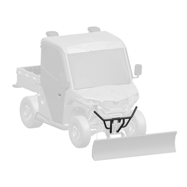 CFMOTO UFORCE 600 / 800XL UTV ELSŐ VÉDŐRÚD – FEKETE, 3, nordicamoto.ro