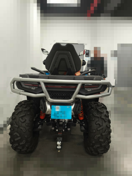 CFMOTO CFORCE 800 / 850 / 1000 ATV hátsó védőrudazat – FEKETE, 3, nordicamoto.ro