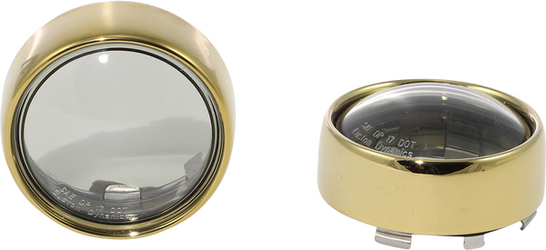 Bezel/lenses For Probeam® Bullet Turn Signals Gold, 1, nordicamoto.ro