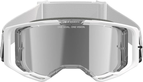 Ochelari Alpinestars Vision 8 Corp White, 4, nordicamoto.ro