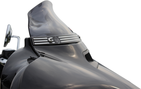 Flare Windshield Black, 1, nordicamoto.ro