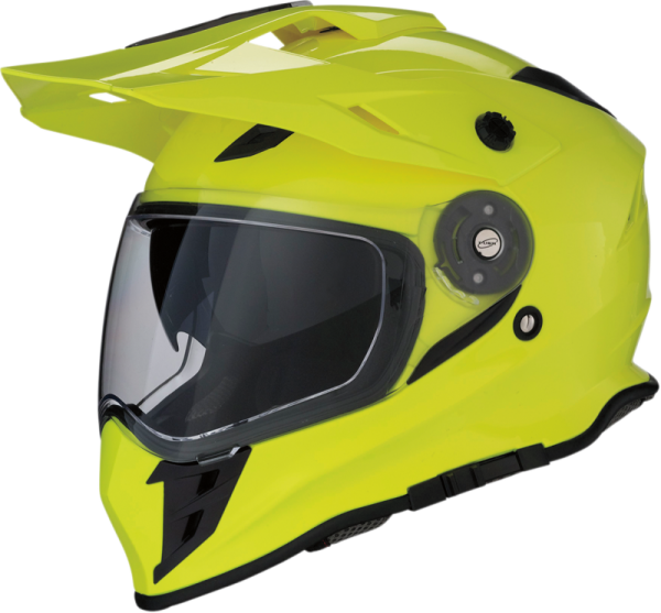 Casca Z1R Range Dual Sport Black/Fluorescent Yellow/Gloss, 1, nordicamoto.ro