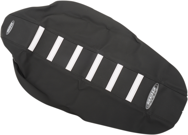 6-rib Gripper Seat Cover Black, 2, nordicamoto.ro