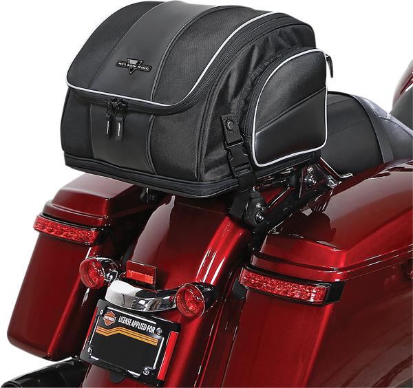 Route 1 Weekender Backrest Rack Bag Black, 4, nordicamoto.ro
