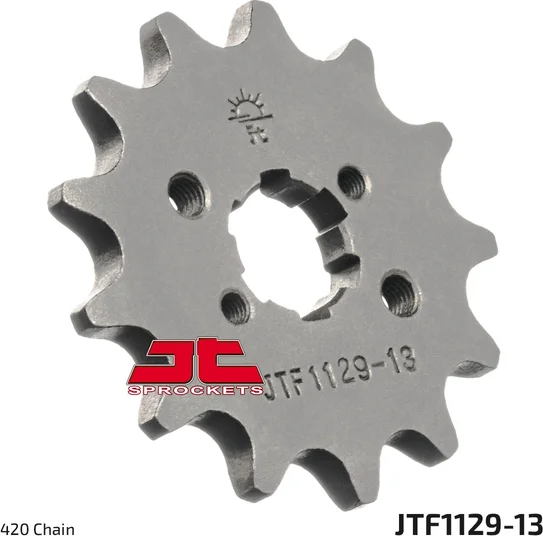 JT SPROCKETS Első lánckerék, természetes színű, 1, nordicamoto.ro