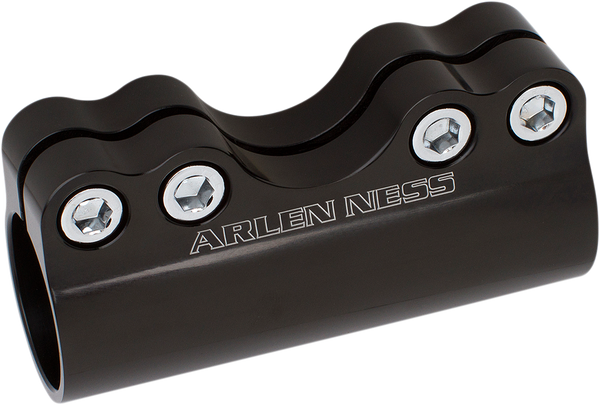 Modular Adjustable Handlebar Clamp For 1(r) And 1-1/4(r) Handlebars Black, 1, nordicamoto.ro