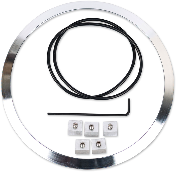 Headlight Adapter Kit Chrome, 1, nordicamoto.ro