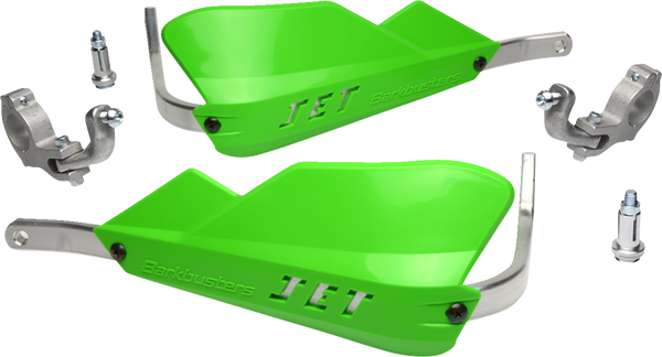 Jet Handguards For Tapered Handlebar Green, 1, nordicamoto.ro