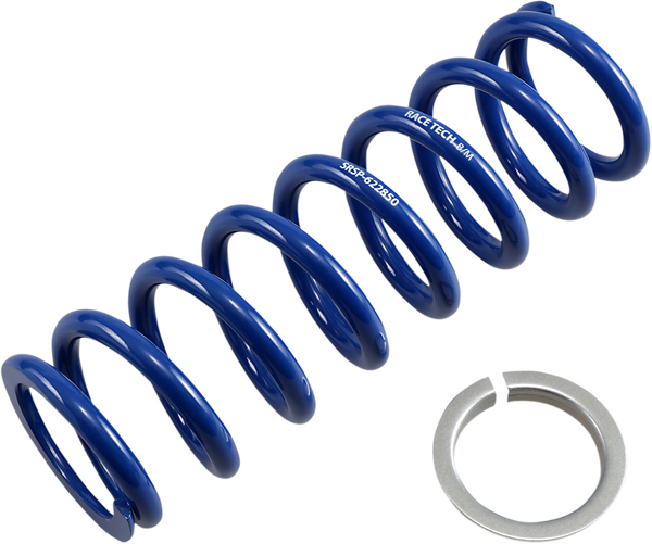 Front/rear Shock Springs Blue, Shot Peened, 1, nordicamoto.ro