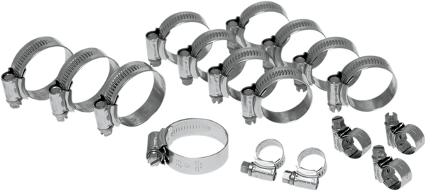 Clamp Kit Radiator Hose Stainless Steel Stainless Steel, 1, nordicamoto.ro