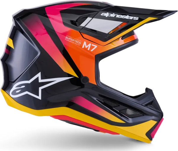 Alpinestars SM7 Rise fekete XL bukósisak, 5, nordicamoto.ro