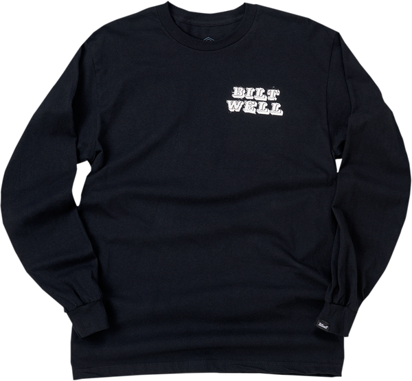Smudge Long-sleeve T-shirt Black S, 5, nordicamoto.ro