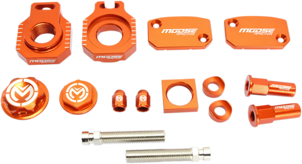 MOOSE RACING Bling Pack Kit Orange, Anodized, 1, nordicamoto.ro