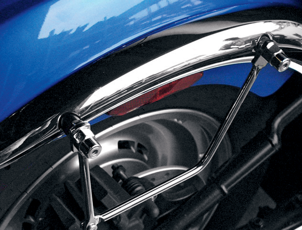 S4 Universal Saddlebag Support Brackets Silver, 2, nordicamoto.ro