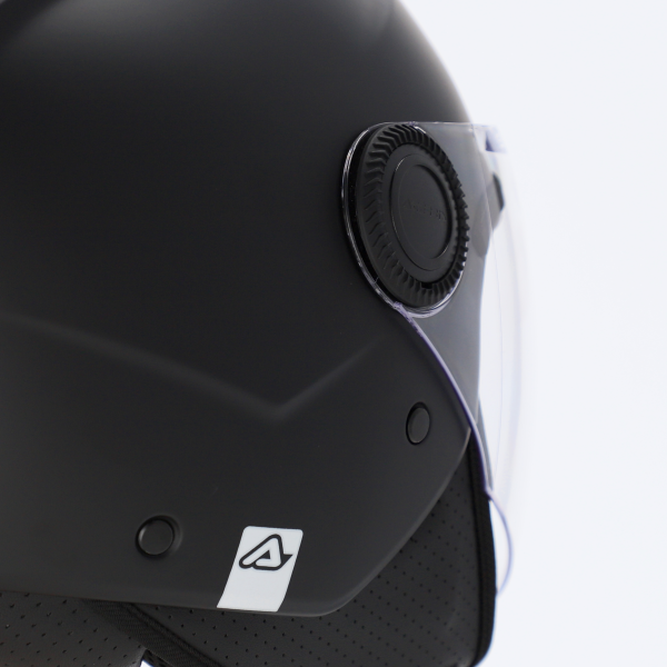 Acerbis Brezza Jet gyermek sisak, fekete, 52-es méret, 3, nordicamoto.ro