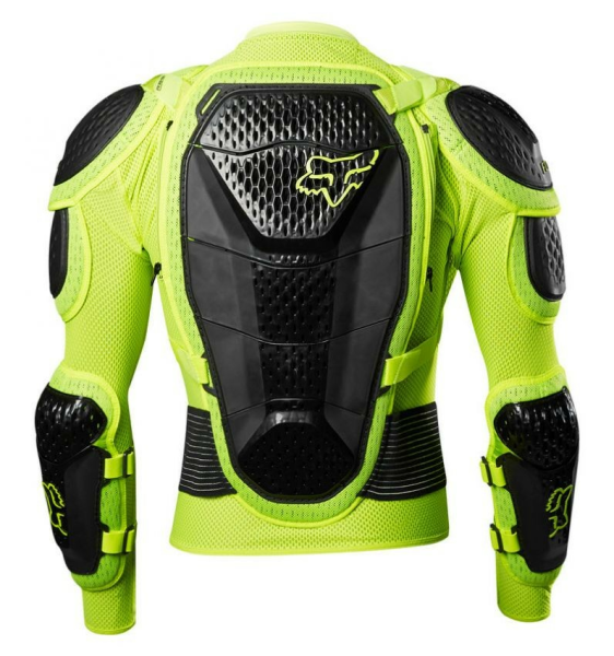 Armura FOX Titan Sport Jacket Fluo Yellow L +, 3, nordicamoto.ro