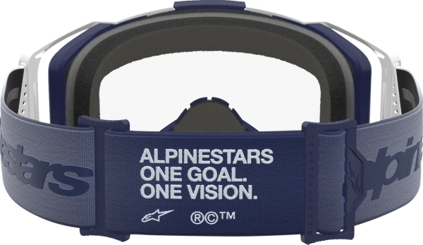 Alpinestars Vision 8 sárga-fehér/kék/átlátszó lencsés síszemüveg, 2, nordicamoto.ro