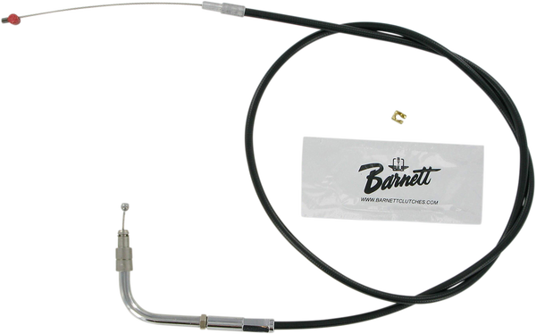 Black Vinyl Throttle/idle Cable Black Standard, 1, nordicamoto.ro