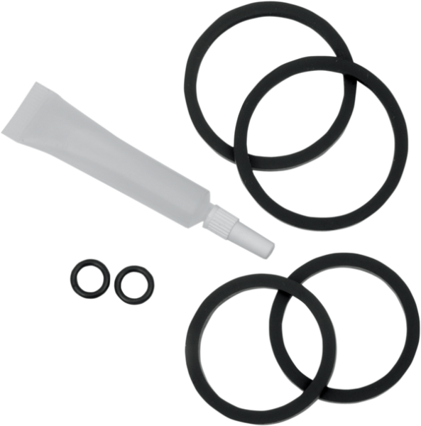 Four-piston Differential-bore Caliper Replacement Rubber Parts Black, 1, nordicamoto.ro