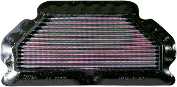 High-flow Air Filter Black, Red, 1, nordicamoto.ro