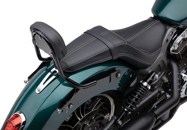 Detachable Mini Backrest Black, 1, nordicamoto.ro