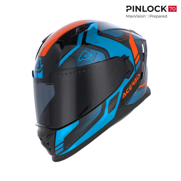Acerbis X-Way Graphic kék/narancssárga XL sisak, 1, nordicamoto.ro