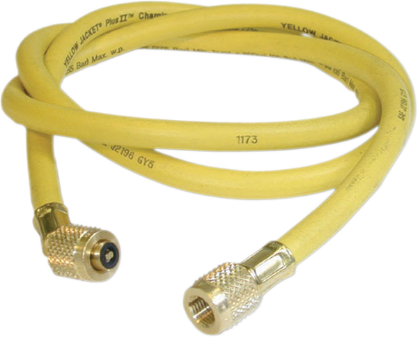 Nitrogen Gauge Hose Yellow, 1, nordicamoto.ro
