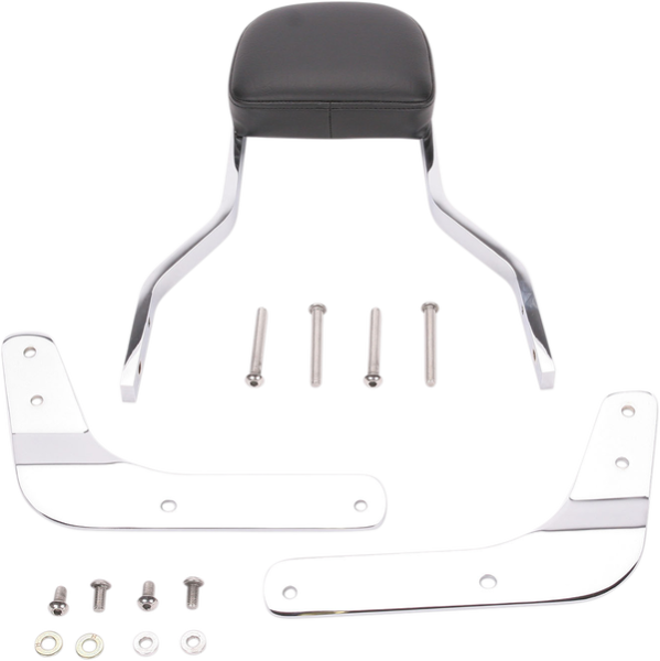 Square Sissy Bar Kit Chrome, 3, nordicamoto.ro