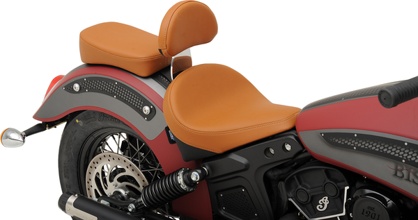 Backrest Pad Brown, 2, nordicamoto.ro